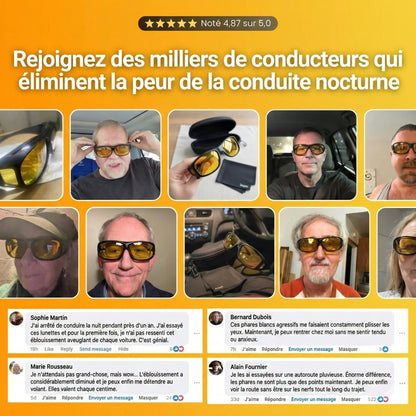 Lunettes Noctal™ — Dites adieu à l’éblouissement nocturne